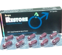 Capsule Ergo Restore 500mg (20pcs)